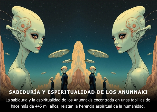 Imagen; Sabiduría y espiritualidad de los Anunnaki; Annunakis