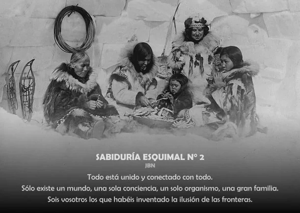 Imagen del escrito; Sabiduría esquimal # 2, de Notas De Sabiduria