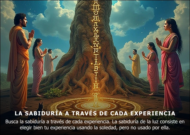 Imagen del escrito; La sabiduría a través de cada experiencia, de Paulo Coelho