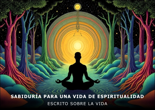 Imagen del escrito: Sabiduría para una vida de espiritualidad. Autor: Jebuna. La iluminación espiritual