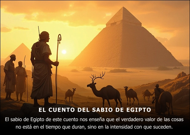 Imagen del escrito; El sabio de Egipto, de Jbn Lie