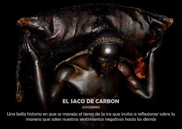 Imagen del escrito; El saco de carbón, de Jbn Lie