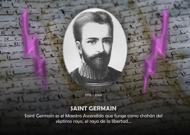 Imagen del escrito; Biografía de Saint Germain, de Saint Germain