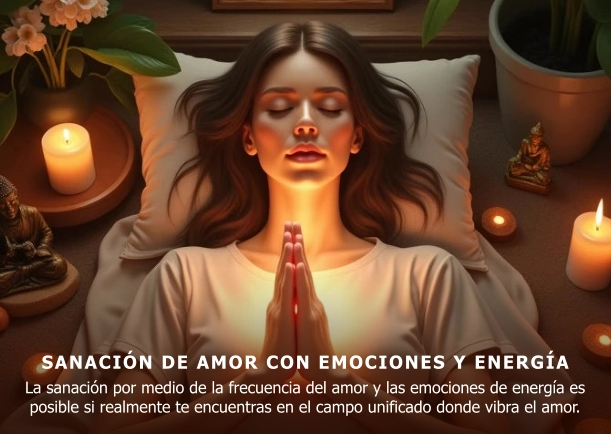 Imagen del escrito; Sanación de amor con emociones y energía, de Joe Dispenza