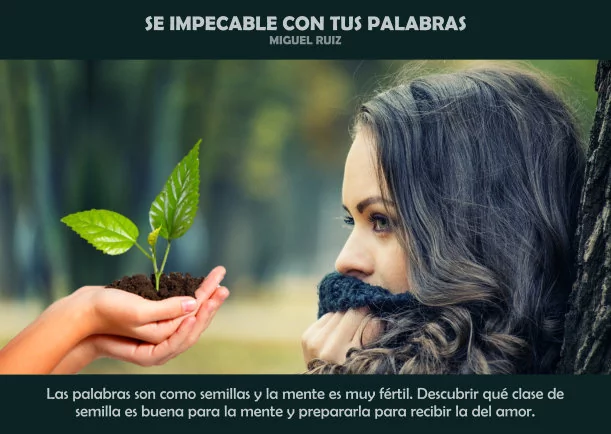 Se impecable con tus palabras - POR: MIGUEL RUIZ