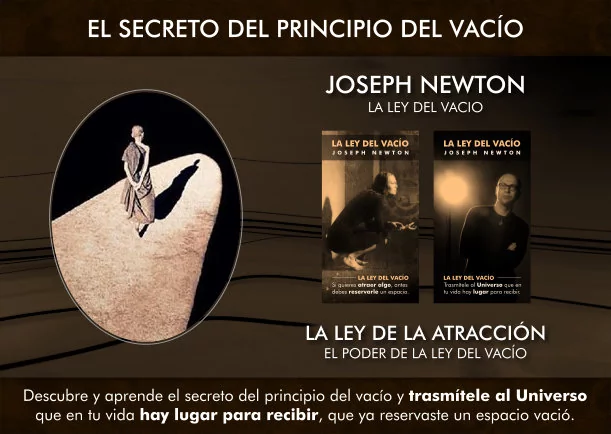 Imagen del escrito; El secreto del principio del vacío, de Joseph Newton