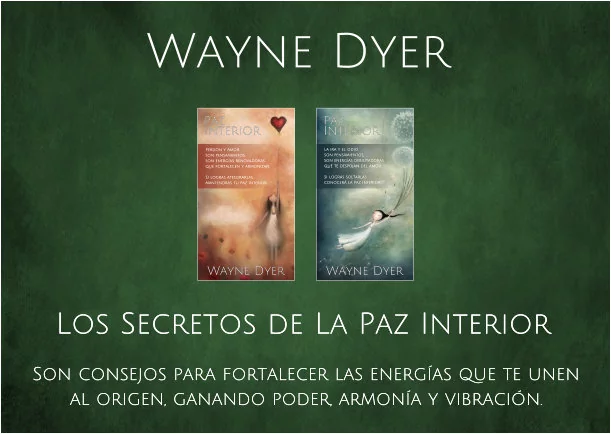 Imagen del escrito de Wayne Dyer