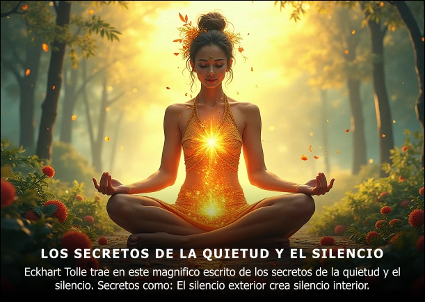 Imagen; Los secretos de la quietud y el silencio; Eckhart Tolle