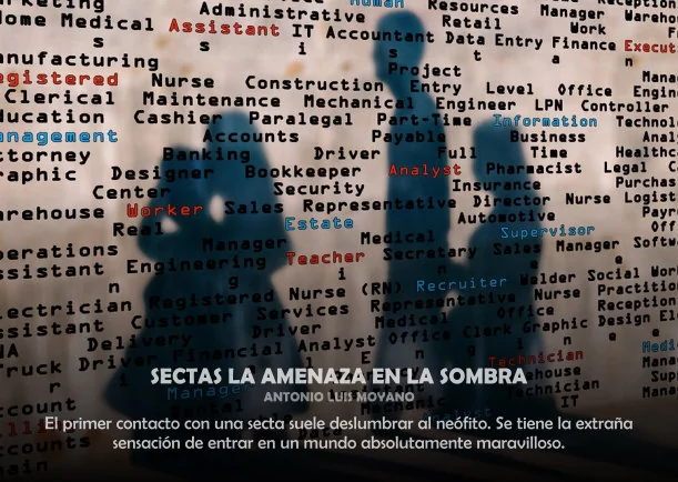 Imagen; Sectas la amenaza en la sombra; Antonio Luis Moyano