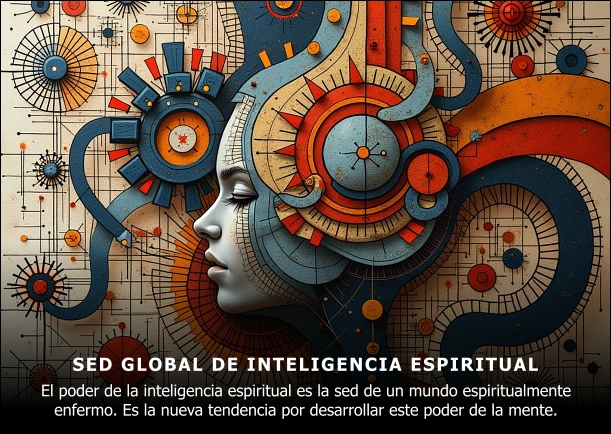 Imagen del escrito; Sed global de Inteligencia Espiritual, de Tony Buzan