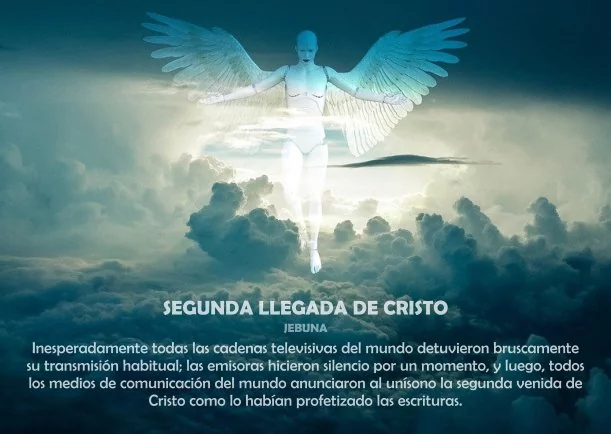 Imagen del escrito; Segunda llegada de Cristo, de Jebuna