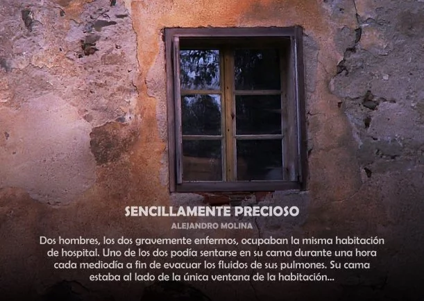 Reflexión: Sencillamente precioso - POR: ALEJANDRO MOLINA