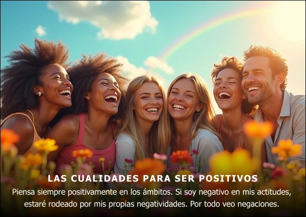 Imagen del escrito; Ser positivos, de Osho