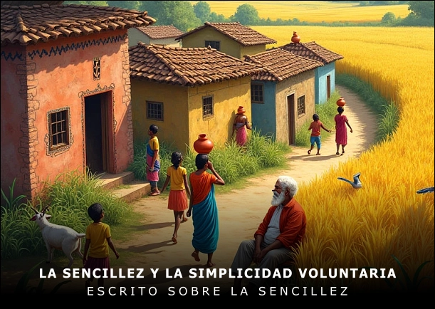 Imagen del escrito; Simplicidad voluntaria, de Andres Schuschny