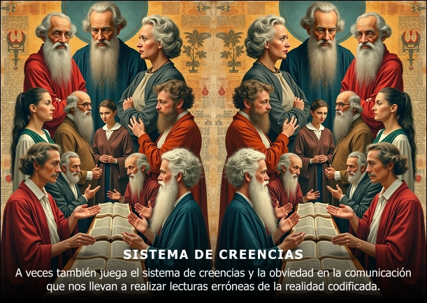 Imagen del escrito; Sistema de creencias, de Akashicos