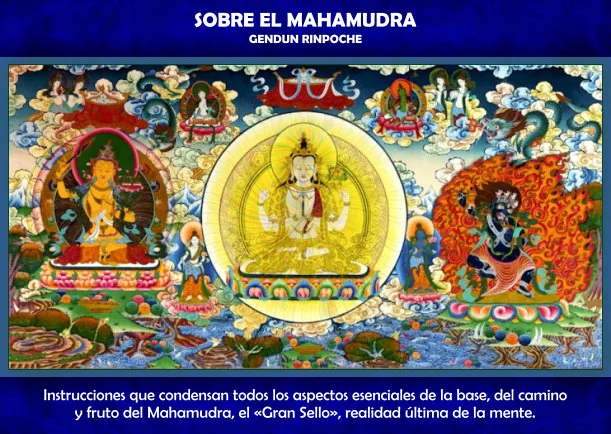 Imagen del escrito; Sobre el Mahamudra # 2, de Gendun Rinpoche
