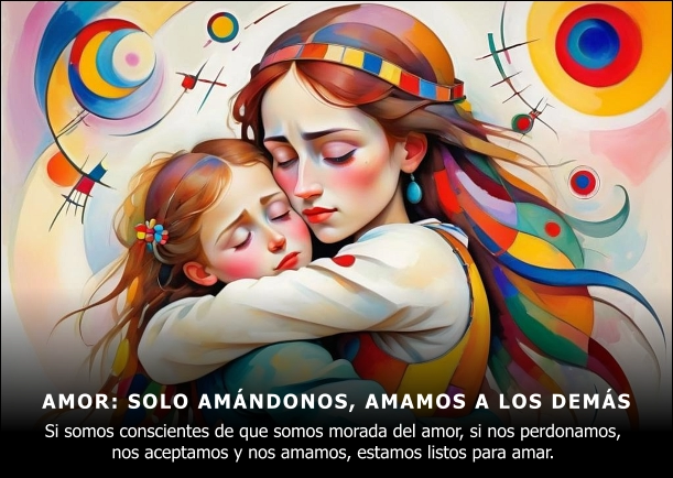 Imagen; Solo amándonos, amamos a los demás; Elizabeth Gilchrist B