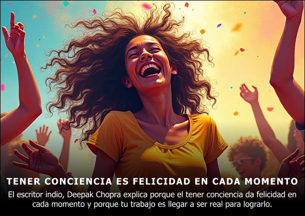 Imagen del escrito de Deepak Chopra