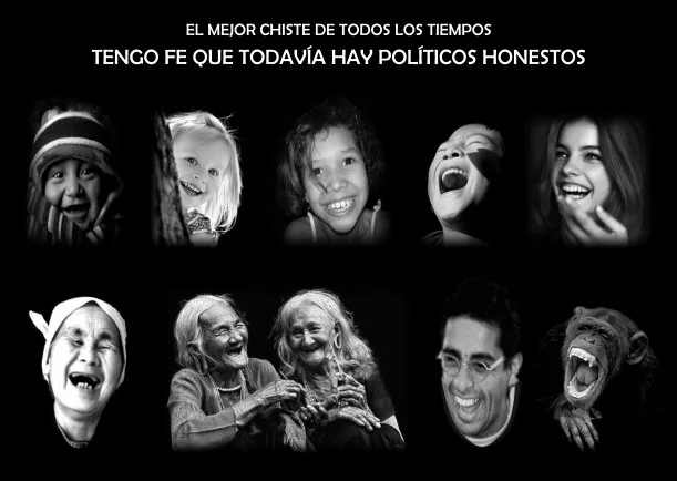 Imagen del escrito; Política: Tengo fe que hay políticos honestos, de Jbn Lie