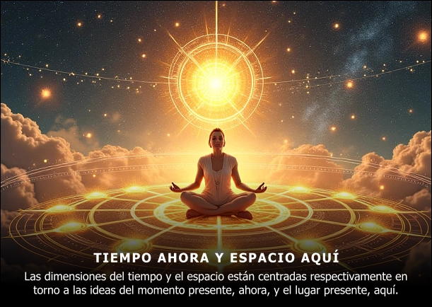 Tiempo ahora y espacio aquí - POR: MICHAEL JAMES