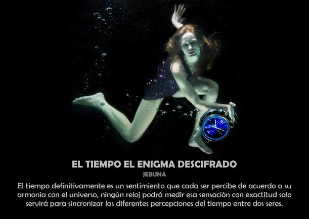 Imagen; El tiempo el enigma descifrado; Jebuna