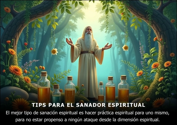 Imagen del escrito; Tips para el sanador espiritual, de Vida Espiritual