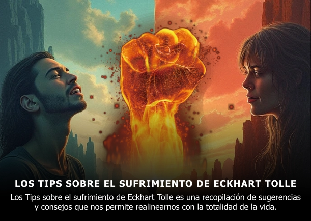 Imagen del escrito; Los Tips sobre el sufrimiento de Eckhart Tolle, de Eckhart Tolle