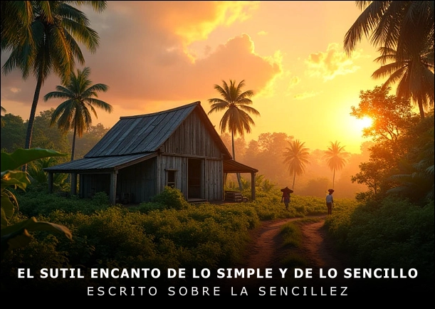 Imagen del escrito; Todo es más simple, de Osho