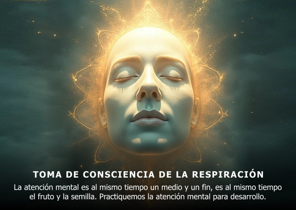 Imagen; Toma de consciencia de la respiración; Thich Nhat Hanh