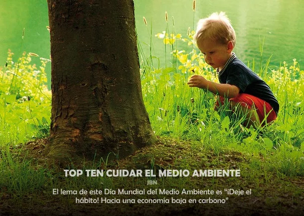 Imagen del escrito; Top ten cuidar el medio ambiente, de Jbn Lie