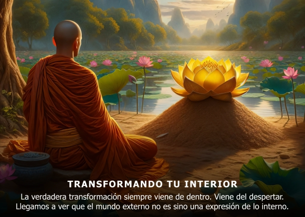 Imagen del escrito; Transformando tu interior, de Adyashanti