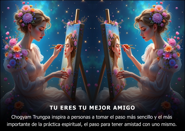 Imagen; Tu eres tu mejor amigo; Chogyam Trungpa