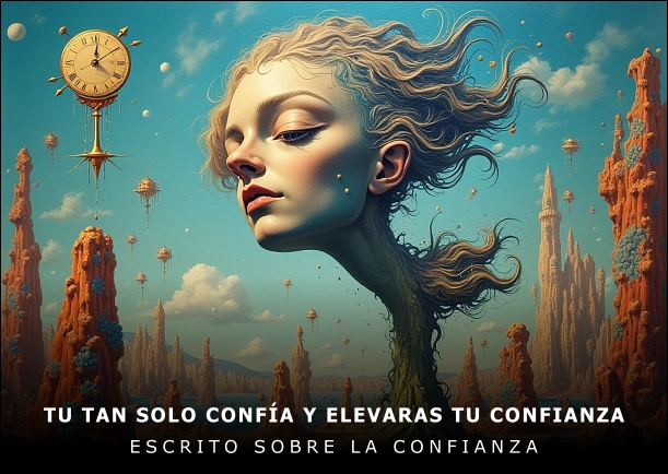 Tu tan solo confía y elevaras tu confianza - POR: MARIA TIRONE