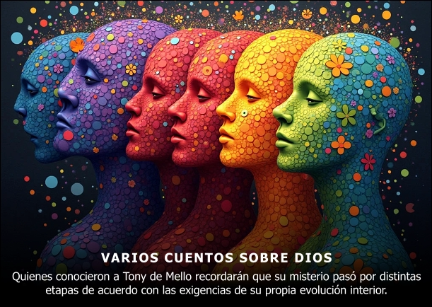 Imagen del escrito; Varios cuentos sobre Dios, de Anthony De Mello