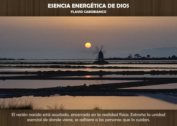 Imagen del escrito; Esencia energética de Dios, de Flavio Cabobianco