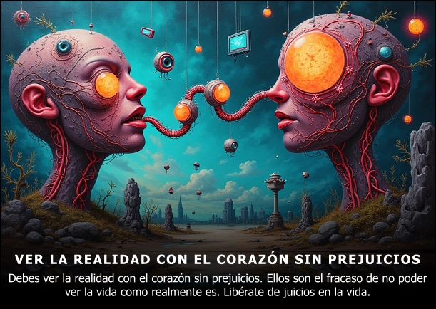 Imagen del escrito; Ver la realidad con el corazón sin prejuicios, de Anthony De Mello