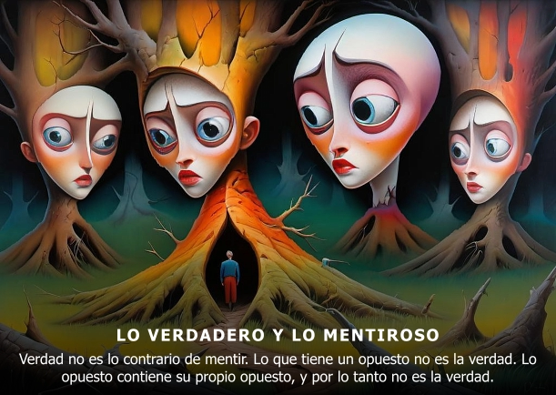 Imagen; La verdad y la mentira; Jiddu Krishnamurti