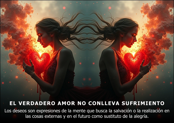 Imagen; El verdadero amor no conlleva sufrimiento; Eckhart Tolle