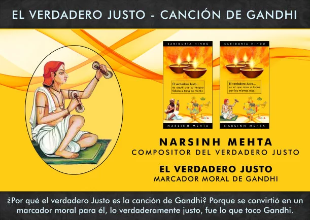 Imagen; El verdadero Justo es la canción de Gandhi; Narsinh Mehta