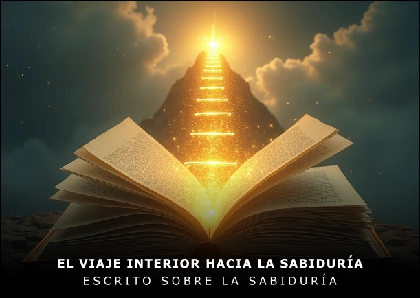 Imagen del escrito; Viaje interior hacia la sabiduría, de Joanna Prieto