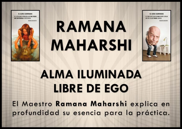 Imagen del escrito; La vida del alma iluminada y libre de ego, de Ramana Maharshi