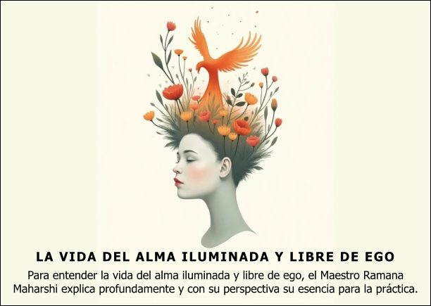 Imagen; La vida del alma iluminada y libre de ego; Ramana Maharshi