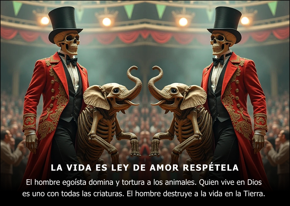 Imagen; La vida es ley de amor respétela; Jbn Lie