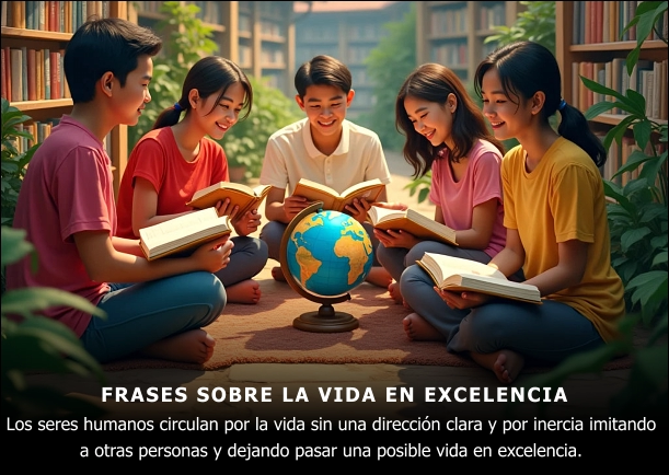 Imagen del escrito; Vida en excelencia, de Despertar Consciencia