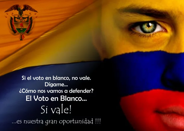 Imagen del escrito; Política: Voto en blanco, de Jbn Lie