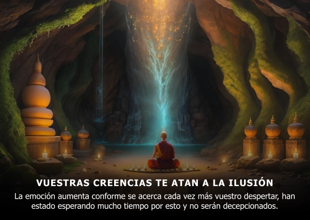 Imagen; Vuestras creencias les atan a la ilusión; Jbn Lie