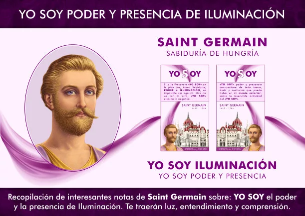 Imagen; YO SOY poder y presencia de Iluminación; Saint Germain