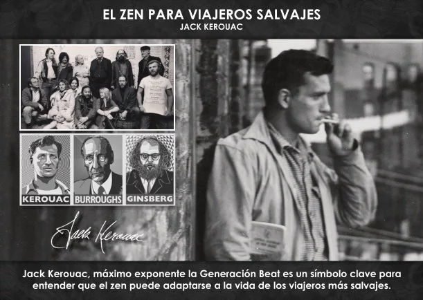 Imagen del escrito; El Zen para viajeros salvajes, de Jack Kerouac