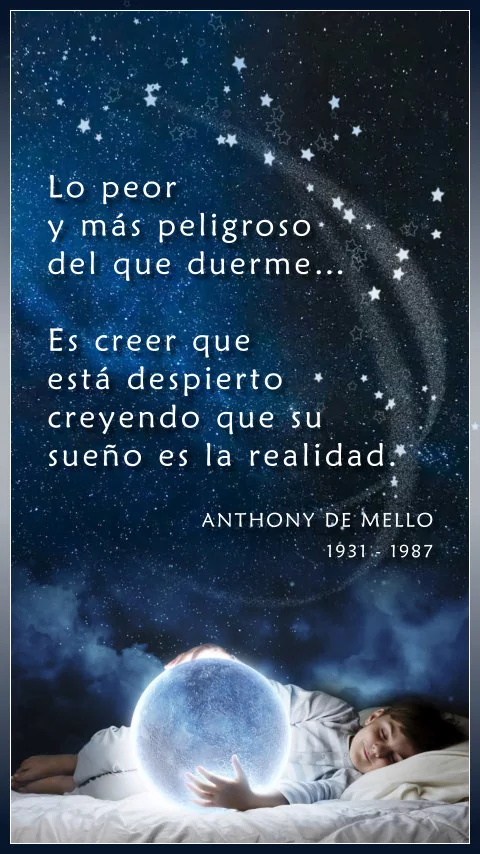 Imagen de la frase de anthony de mello