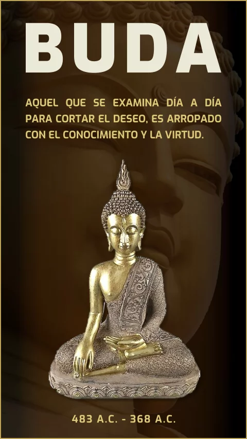 Imagen de la frase de buda